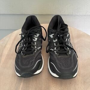 ASICS GT-2000 7 Women’s Running Shoes Size 8 Black White Dynamic Duomax